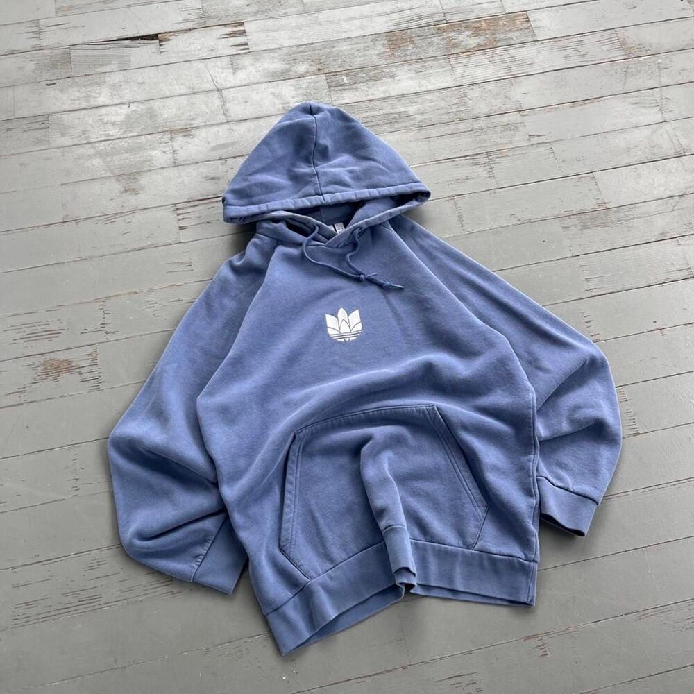 Adidas Streetwear Y2K Embroidered Hoodie